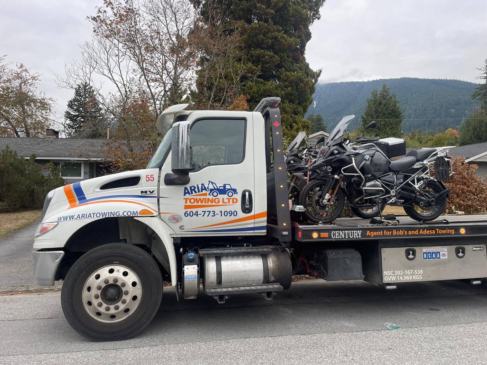 Motorcycle Towing Services in Burnaby