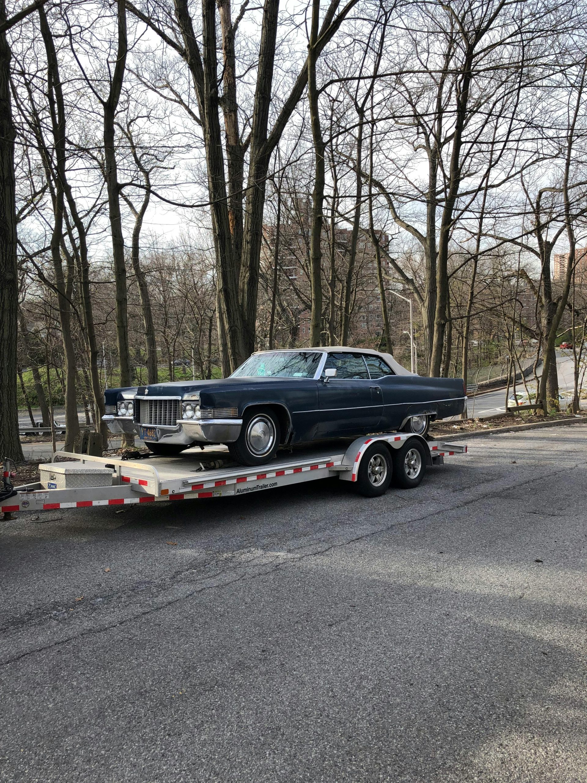 Large vehicle towing