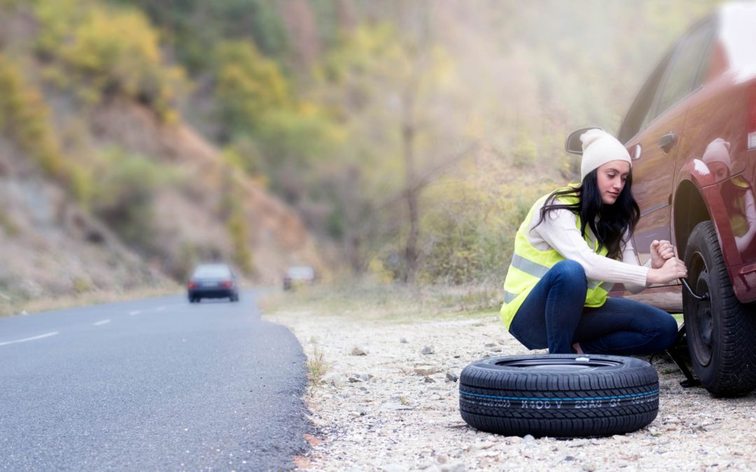 how to change a flat tire