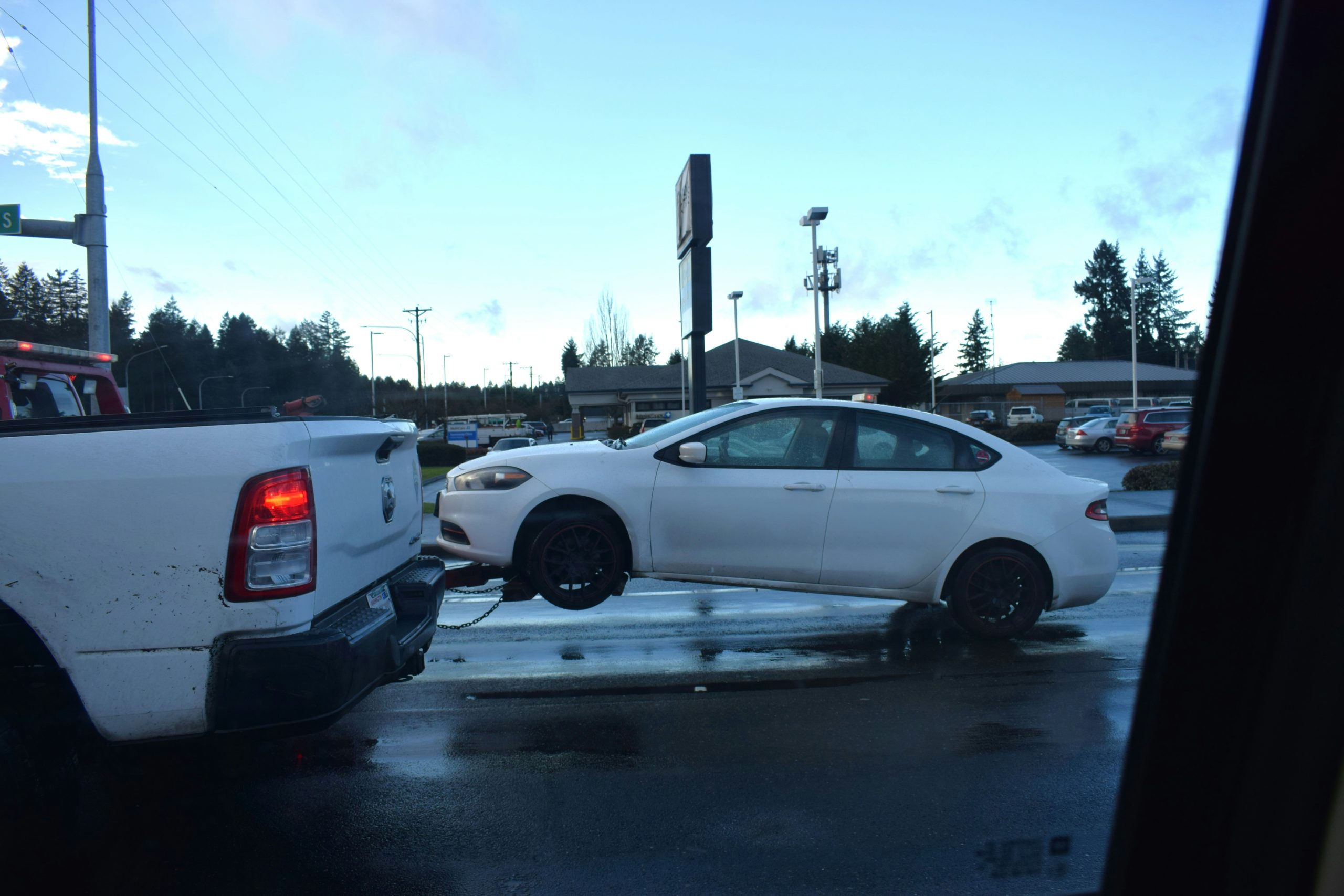 EV battery safety during towing